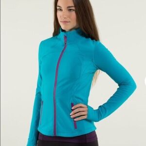 Lululemon Forme Jacket, aqua